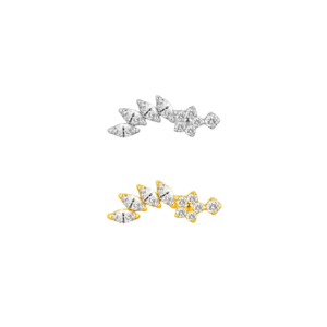 FLORA WITH 4 MARQUISE FLATBACK